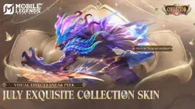 دليل مجموعة يوليو الفاخرة في MLBB: Helcurt Kaiju of the Deep وخصومات السحب
