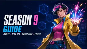 دليل Marvel Rivals للموسم 9: Jubilee، إعادة تصميم ميزة التعاون الجماعي، تذكرة المعركة والفعاليات