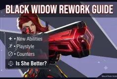 دليل إعادة تصميم Black Widow: القدرات الجديدة، أسلوب اللعب، أساليب مواجهتها وهل أصبحت أفضل الآن؟