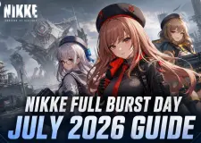 دليل NIKKE Full Burst Day لشهر يوليو 2026: أفضل أولويات المزرعة لـ Interception وSimulation Room