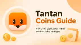 دليل عملات Tantan: كيف تعمل العملات، وما الذي يمكنك شراؤه، وأفضل الباقات من حيث القيمة