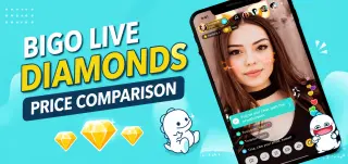 مقارنة أسعار ألماس BIGO Live: الشحن الرسمي مقابل App Store مقابل المواقع الخارجية