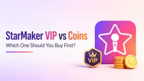 StarMaker VIP مقابل العملات: أيهما يجب أن تشتري أولاً؟