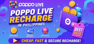 شحن Poppo Live في الفلبين: أسعار العملات، طرق الدفع، وأفضل قيمة