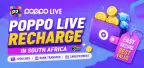 Recarga do Poppo Live na África do Sul: guia de 1Voucher, transferência bancária e pagamento com cartão