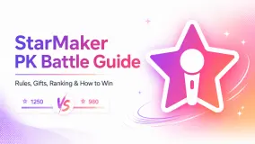 دليل معارك PK في StarMaker: القواعد، الهدايا، التصنيف وكيفية الفوز