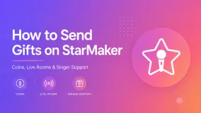 كيفية إرسال الهدايا على StarMaker: العملات والغرف المباشرة ودعم المغنين