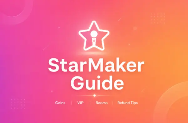 StarMaker Recharge and Subscription Guide: Coins, VIP, Singing Rooms, and Refund Tips