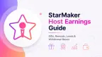 StarMaker 主播收益指南：禮物、獎勵、等級與提領