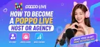 Como se tornar um anfitrião ou uma agência no Poppo Live: guia completo (2026)