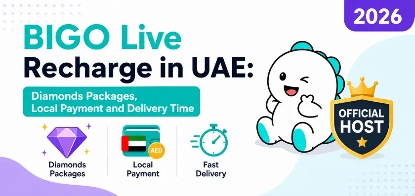 BIGO Live Recharge in UAE: Diamonds Packages, Local Payment and Delivery Time