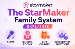 شرح نظام العائلة في StarMaker: الغناء الثنائي، غرف الغناء، ثقافة الهدايا، والأسئلة المتعلقة بالاشتراك