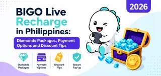 BIGO Live Recharge in Philippines: Diamonds Packages, Payment Options and Discount Tips