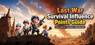 《Last War Survival》影响力点数指南：城市占领、驻防与排名技巧