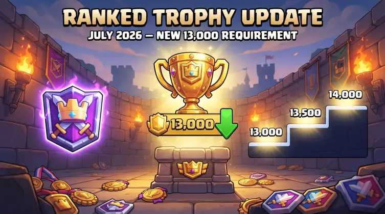 Clash Royale Ranked Trophy Requirement Guide: How to Reach 13,000 Trophies Faster
