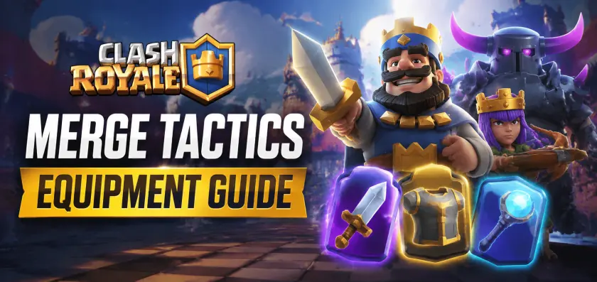 Clash Royale Merge Tactics Equipment Guide: Best Items to Pick Before July 31