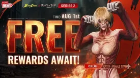 Blood Strike 进击的巨人系列2指南:Titan Strike、免费KATYA、登录奖励与八月日程