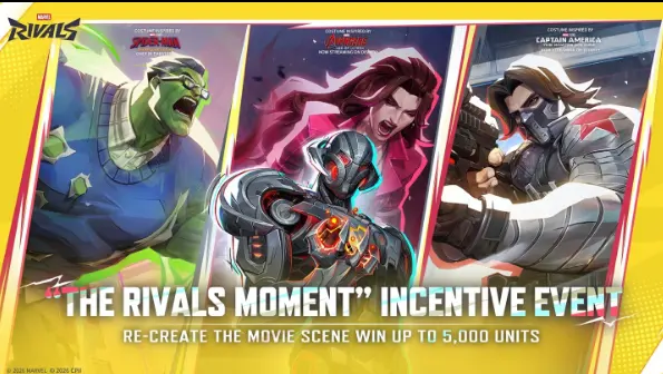 Guide Marvel Rivals Pop & Win costume Devil Dinosaur Jeff : règles de tirage, budget d'Unités, pool de prix et date limite du 14 août