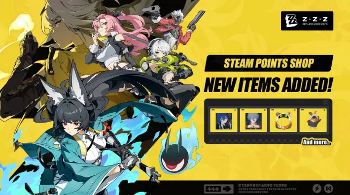 Guide de la boutique de points Steam de Zenless Zone Zero : Articles de profil, points Steam et ce qui se reporte dans le jeu