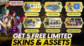 如何在Mobile Legends Golden Month取得免費特別皮膚