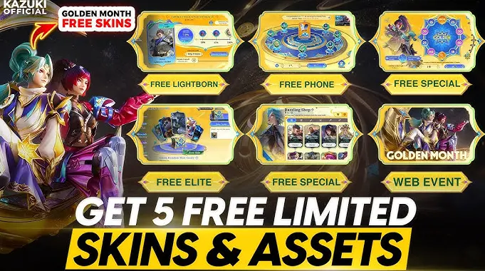 How to Get a Free Special Skin in Mobile Legends Golden Month