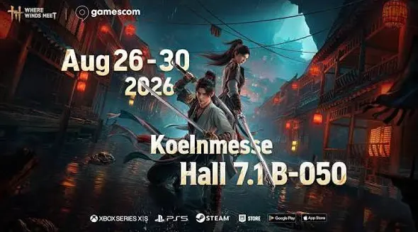 Where Winds Meet la Gamescom 2026: Ghid pentru coada la demo și stand