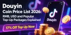 2026 Douyin Coins Preisliste: RMB, USD und beliebte Aufladepakete erklärt