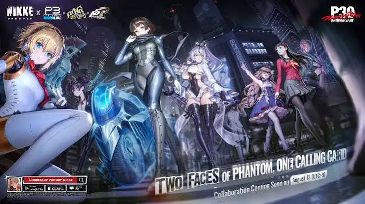 NIKKE x Persona 2026 聯動：Queen、Yukiko、免費 Aigis、卡池日期與獎勵