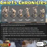 Gids voor de Kronieken van de Clanleider van Clash of Clans: alle 6 typen clanleiders, statistieken, standbeeld en beloningen