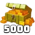 5000 Gold Brick