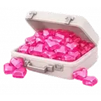 1280+90 Heart Diamonds
