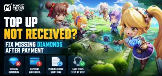 Magic Chess: Go Go-opwaardering niet ontvangen? Ontbrekende Diamonds na betaling oplossen