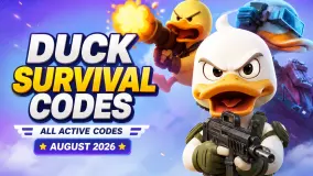 Duck Survival-codes augustus 2026: actieve codes en hoe je ze inwisselt