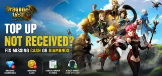 Dragon Nest M: Classic Top Up niet ontvangen? Los ontbrekende Cash of Diamonds op