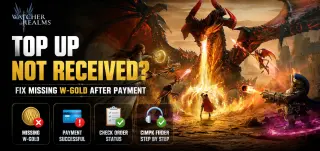 Watcher of Realms-opwaardering niet ontvangen? Ontbrekende W-Gold na betaling oplossen