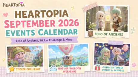 Calendario de eventos de Heartopia de septiembre de 2026: fechas y plazos