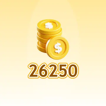 26250 Coins