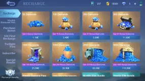 Ricarica di diamanti per Mobile Legends: ID utente, ID zona e controlli della consegna