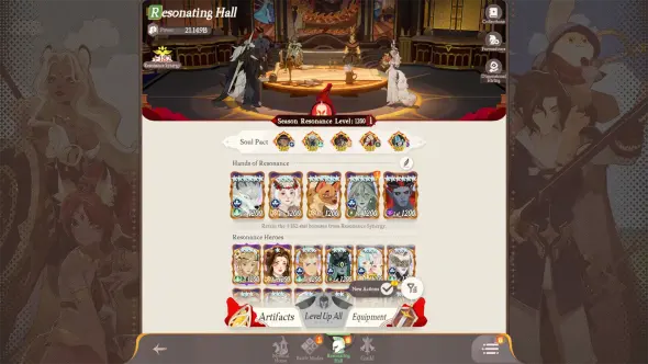 AFK Journey Resonance Level Stuck? Check Your Lowest Hero First