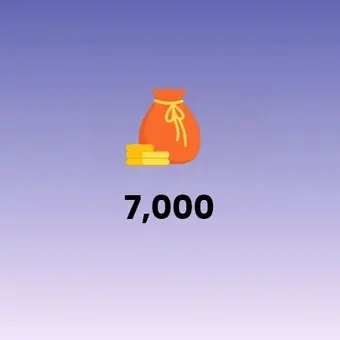 7000 Coins